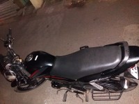 Black Honda CB Shine