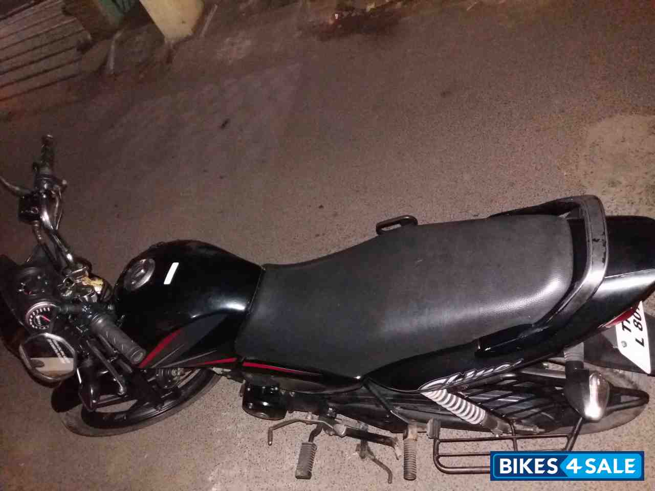 Black Honda CB Shine