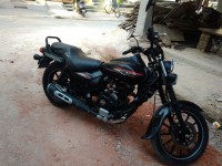 Matte Black Bajaj Avenger Street 220