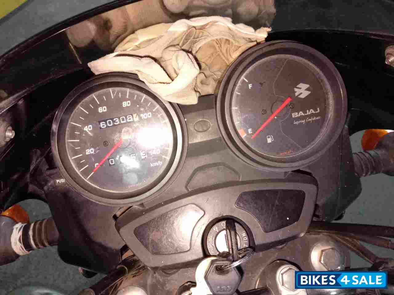 Black Bajaj Discover DTSi 125