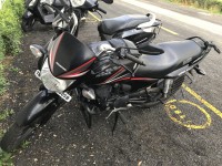 Black Honda CB Shine