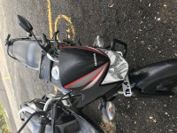 Black Honda CB Shine