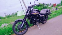 Blue Bajaj Avenger Street 150