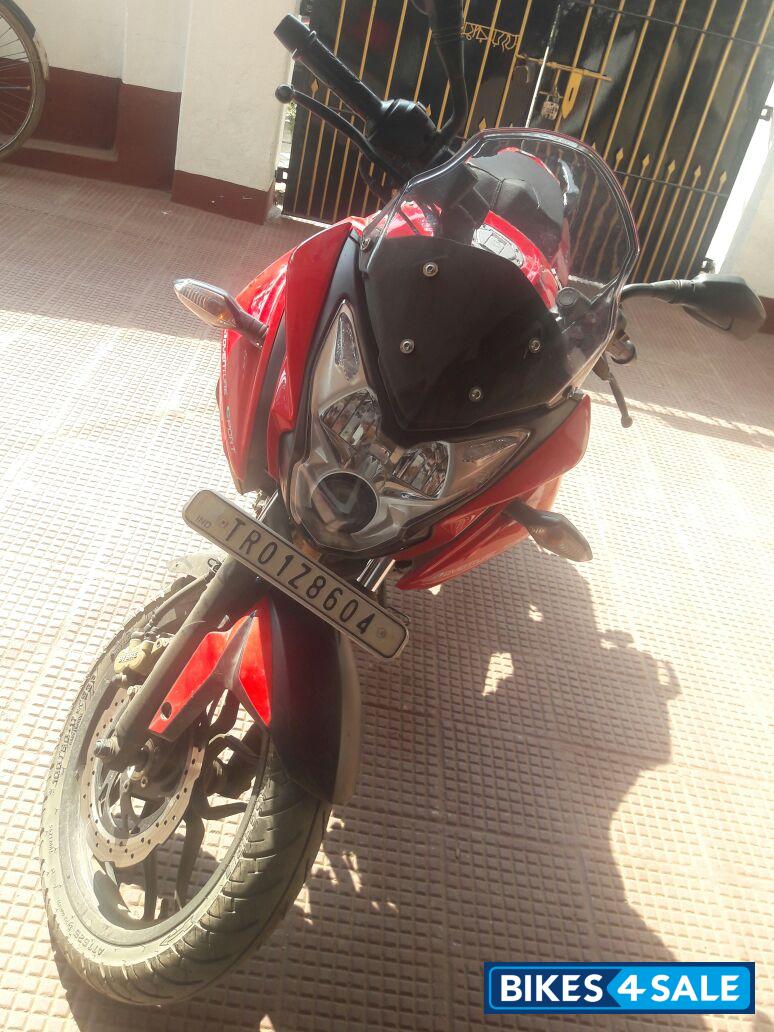 Red Black Bajaj Pulsar AS 200