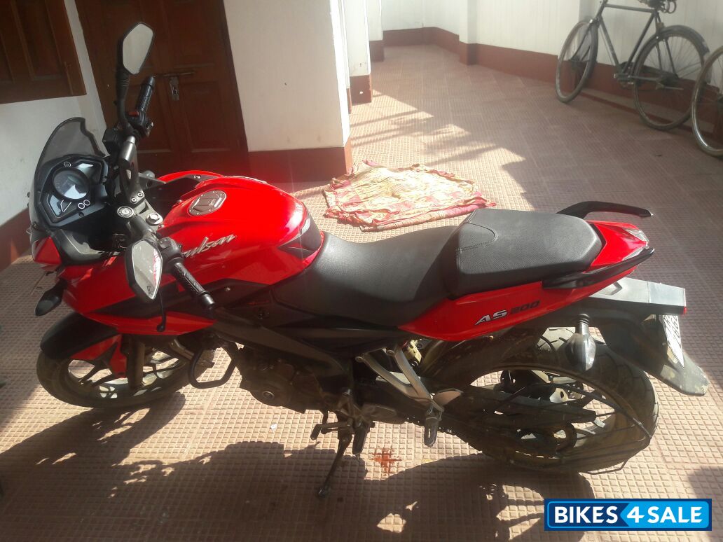 Red Black Bajaj Pulsar AS 200 Red Black Bajaj Pulsar AS 200