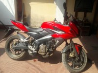 Red Black Bajaj Pulsar AS 200