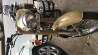 Beige Royal Enfield Classic Desert Storm