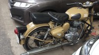 Beige Royal Enfield Classic Desert Storm