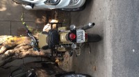 Beige Royal Enfield Classic Desert Storm