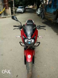 Red Bajaj Pulsar 200 DTSi