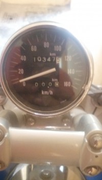 Blue Bajaj Avenger Cruise 220