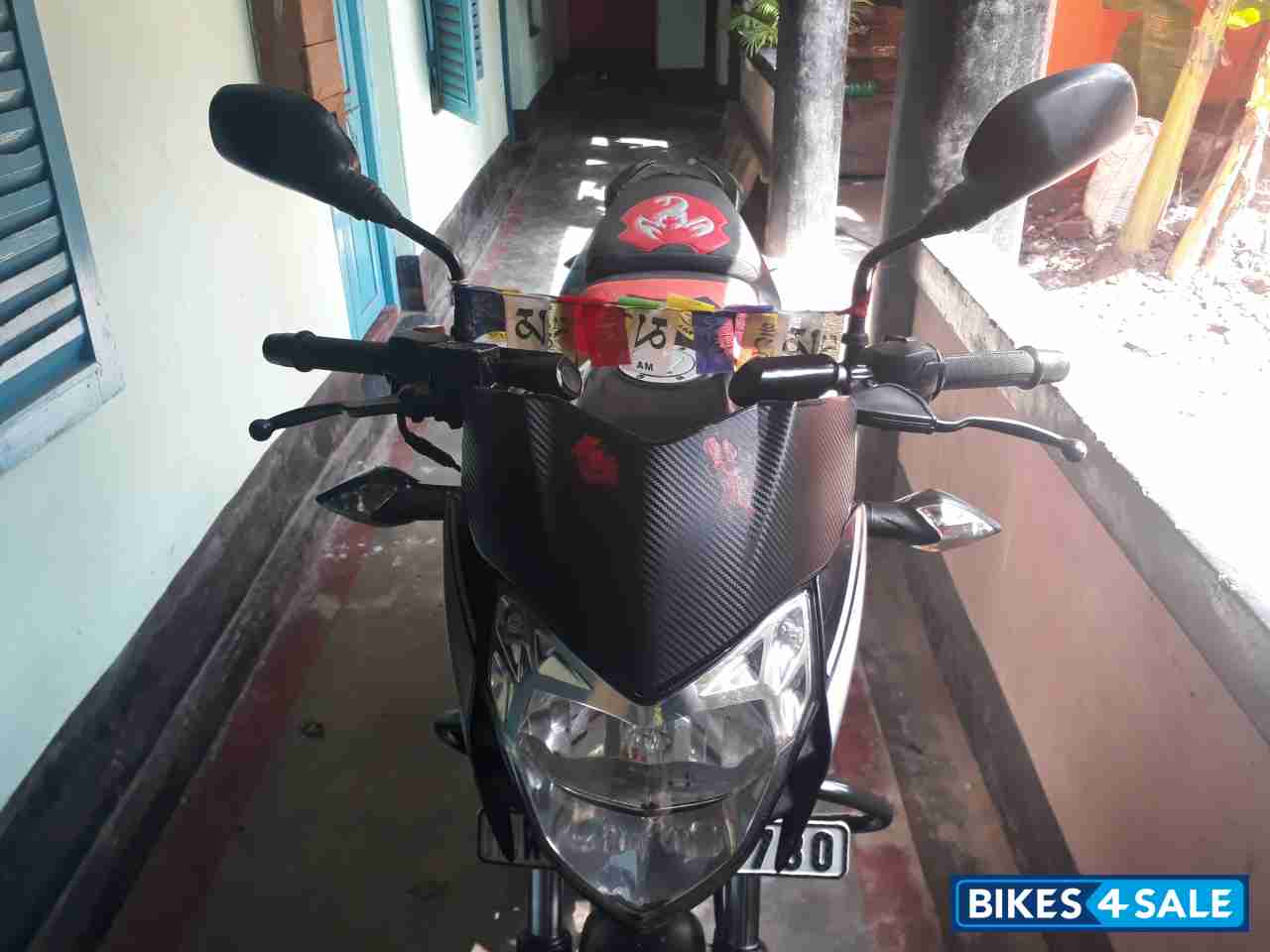 Midnight Black Bajaj Pulsar 135LS