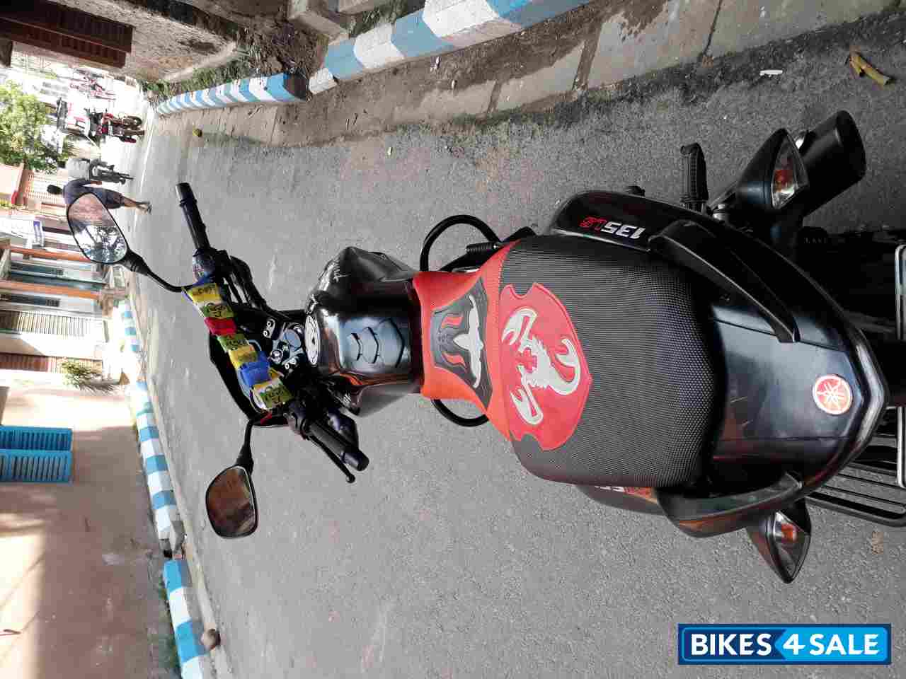 Midnight Black Bajaj Pulsar 135LS