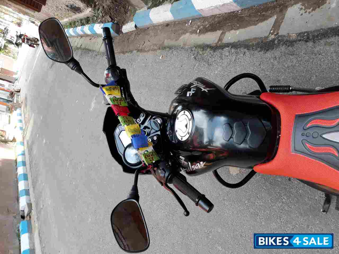 Midnight Black Bajaj Pulsar 135LS