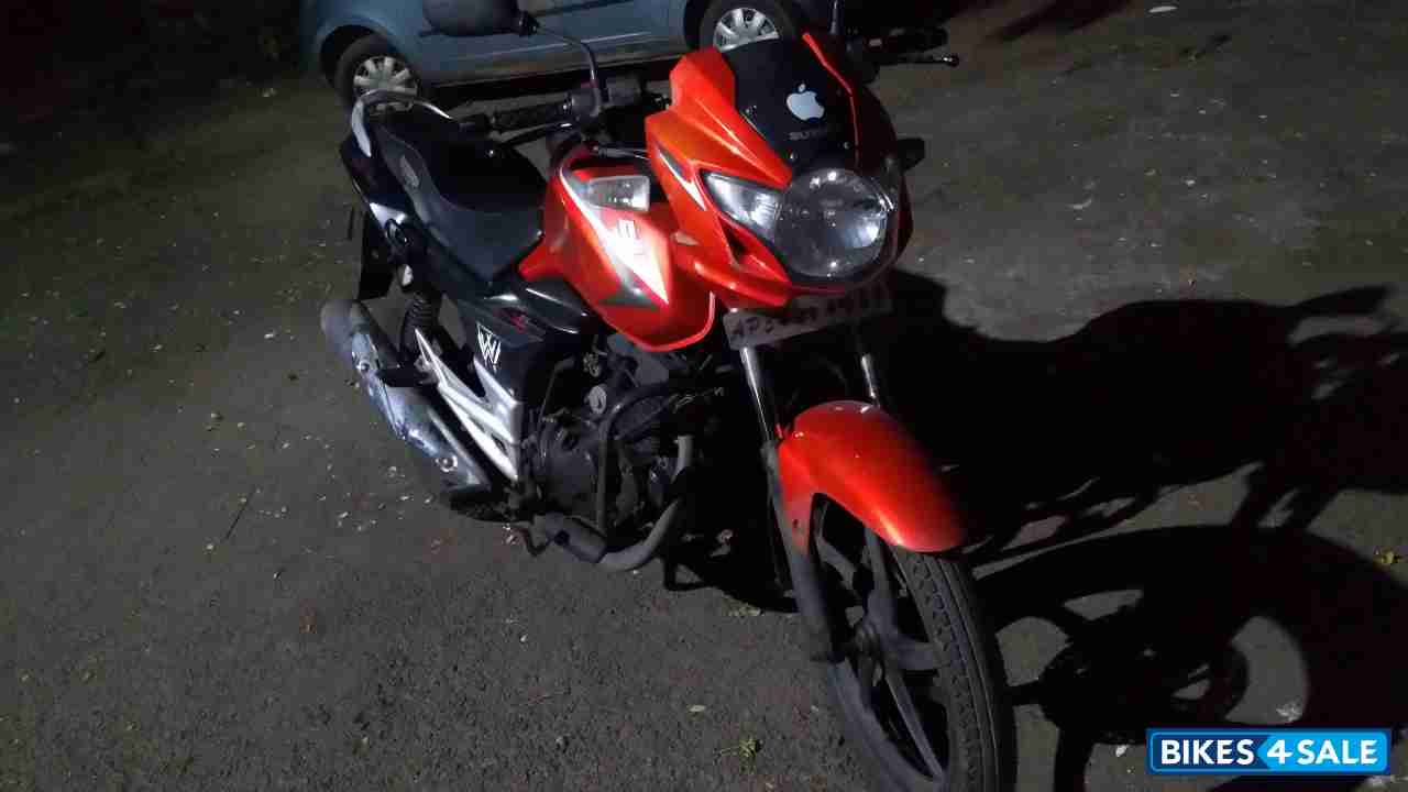 Orange Black Suzuki GS 150R