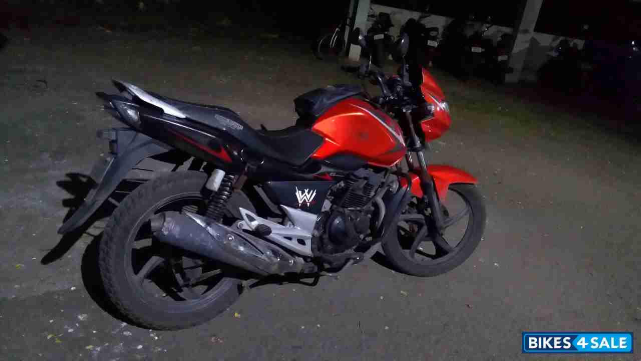 Orange Black Suzuki GS 150R