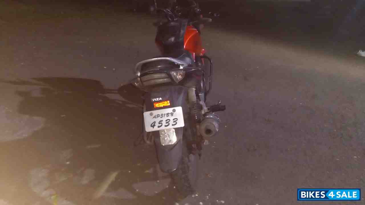 Orange Black Suzuki GS 150R