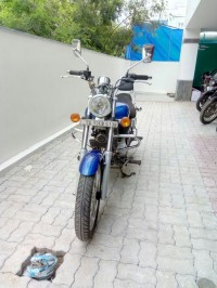Blue Bajaj Avenger 220 DTS-i