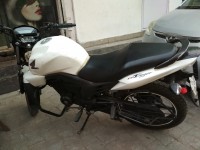 White Honda CB Trigger