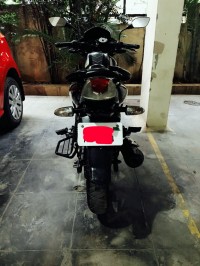 Black TVS Apache RTR 180