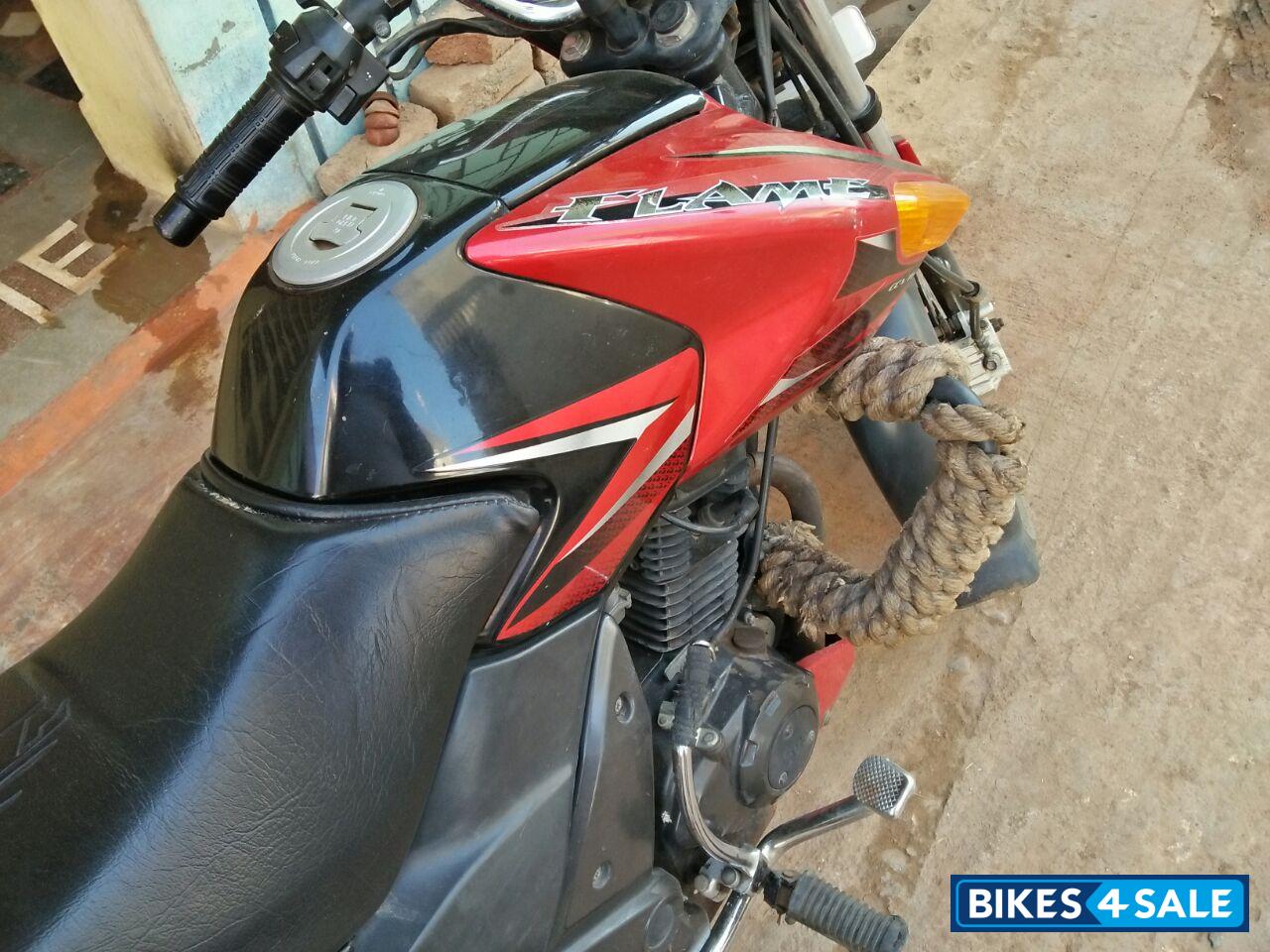 Red TVS Flame SR125