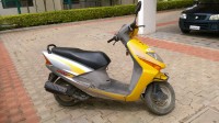 Yellow Honda Dio