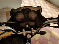 Black Red Bajaj Discover 125