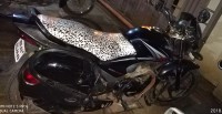 Black Honda CB Shine
