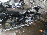 Black Royal Enfield Bullet Standard 350