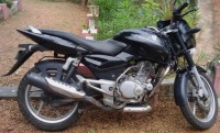 Black Bajaj Pulsar 150 DTSi