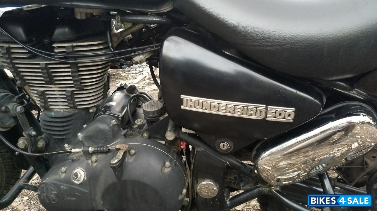 Matt Black Royal Enfield Thunderbird 500