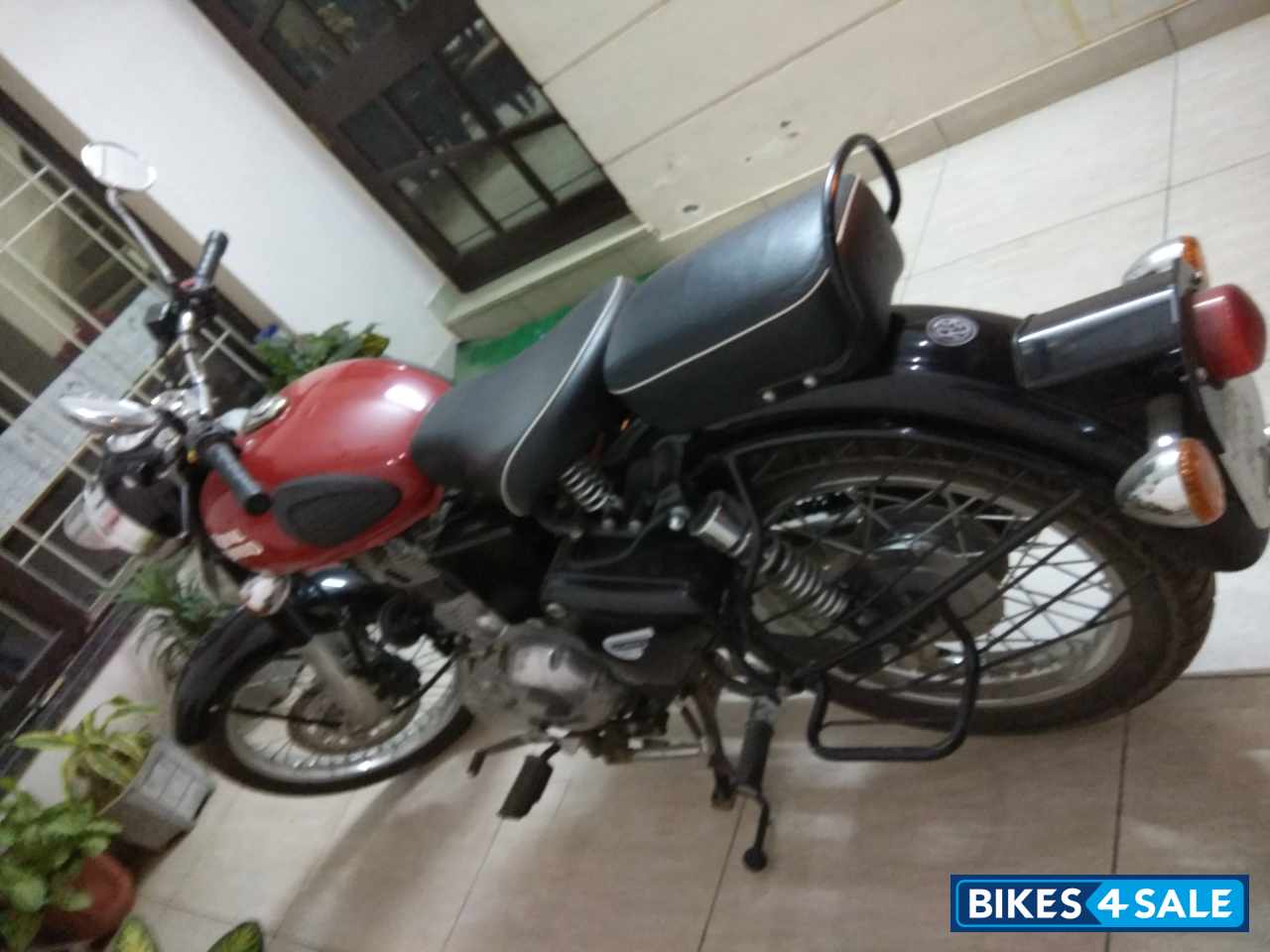 Red And Black Royal Enfield Classic 350