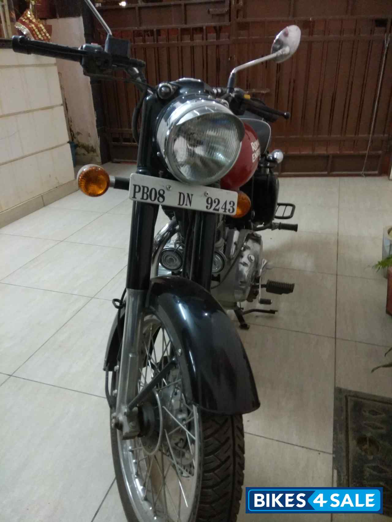 Red And Black Royal Enfield Classic 350