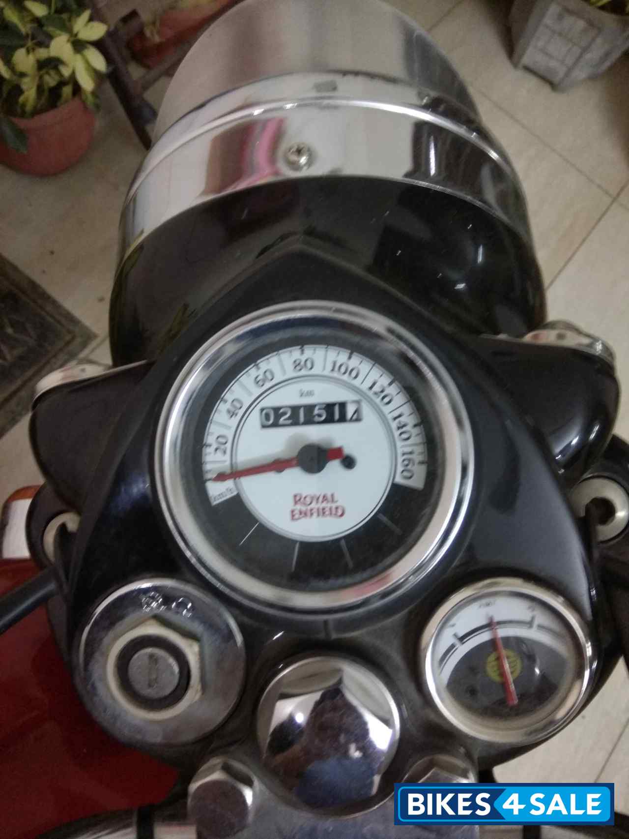 Red And Black Royal Enfield Classic 350