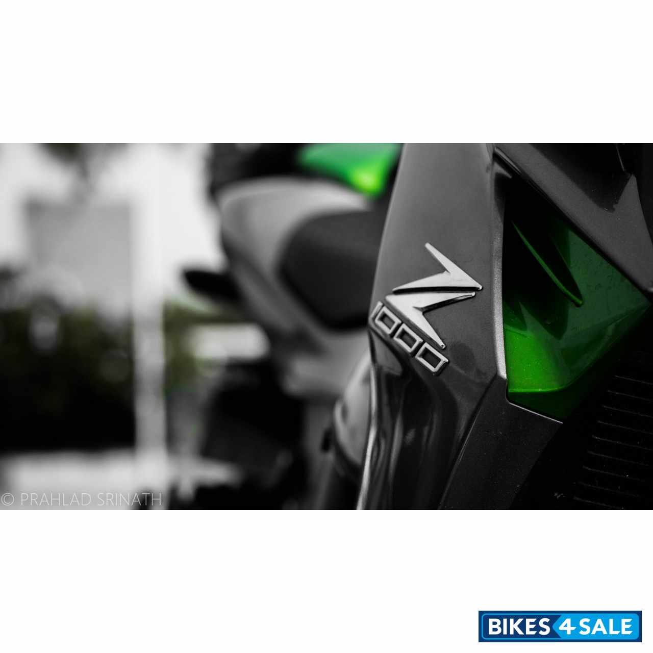 Green&grey Kawasaki Z1000