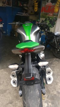 Green&grey Kawasaki Z1000