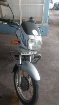 Silver TVS Victor GL