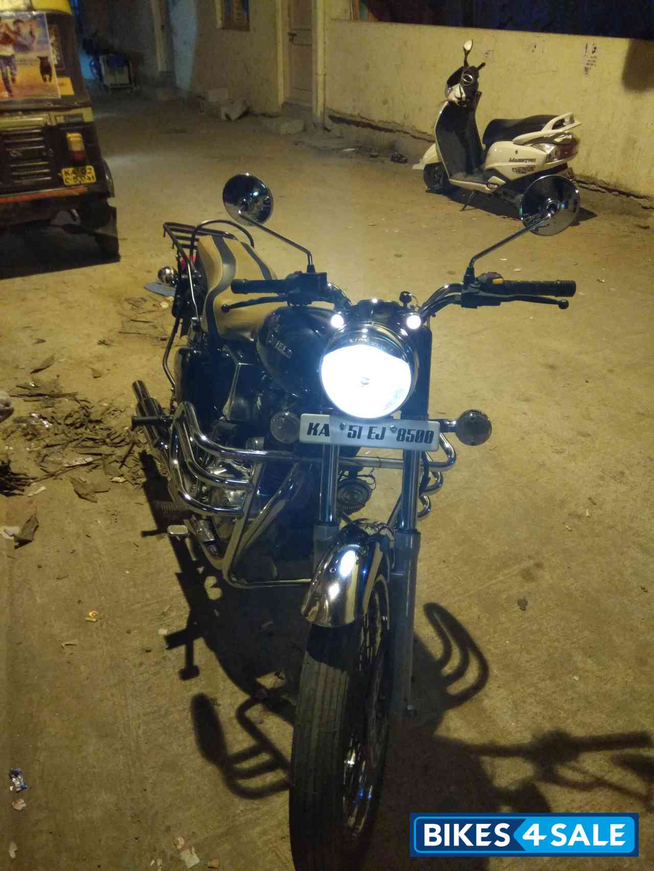 Magic Green (black) Royal Enfield Bullet Electra Twinspark