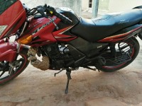 Red And Black TVS Flame SR125