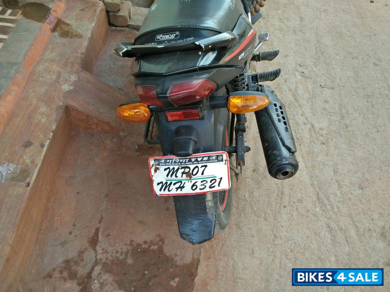 Red And Black TVS Flame SR125