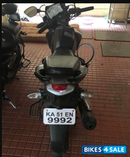 Gray TVS Apache RTR 160