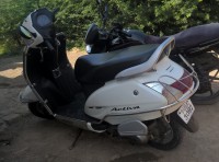 White Honda Activa