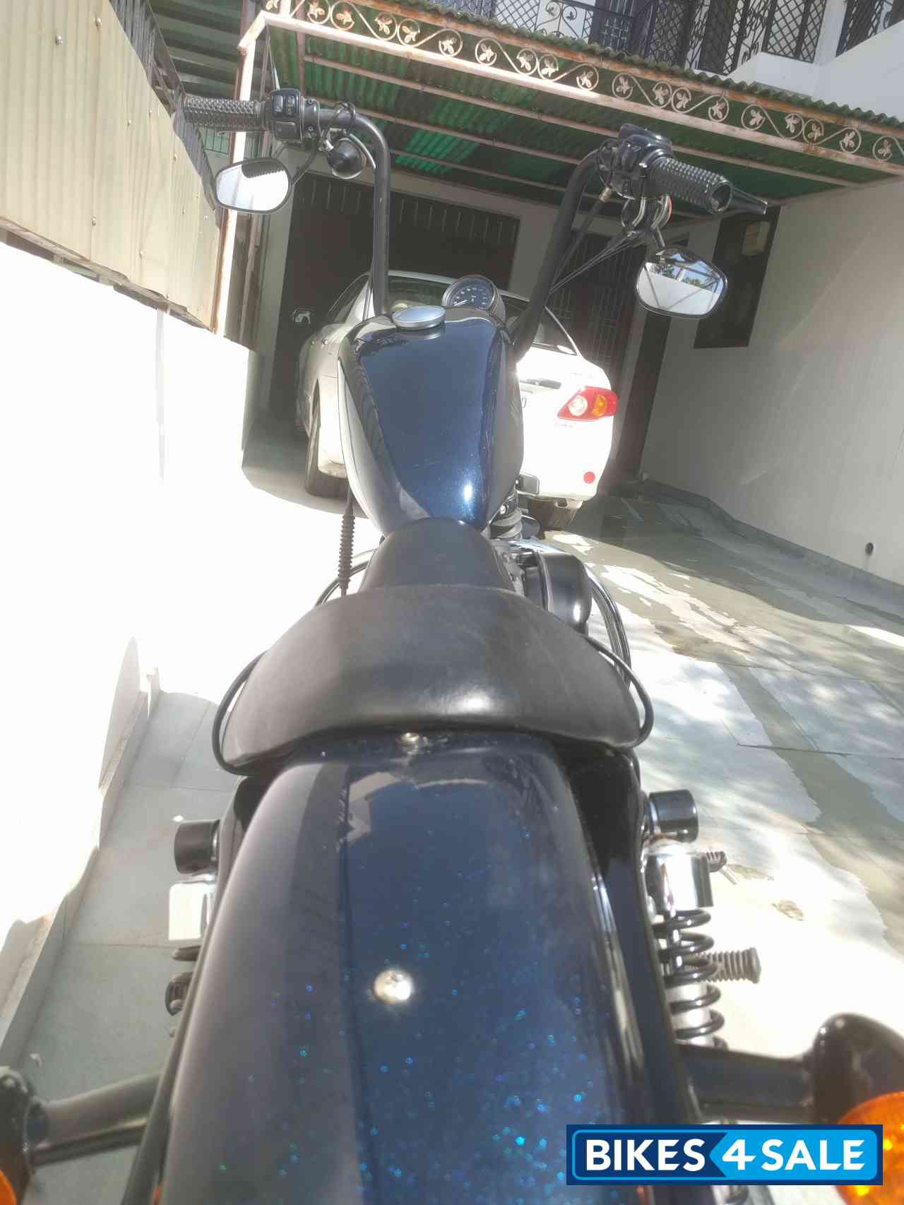 Candy Blue Harley Davidson XL 883L Sportster