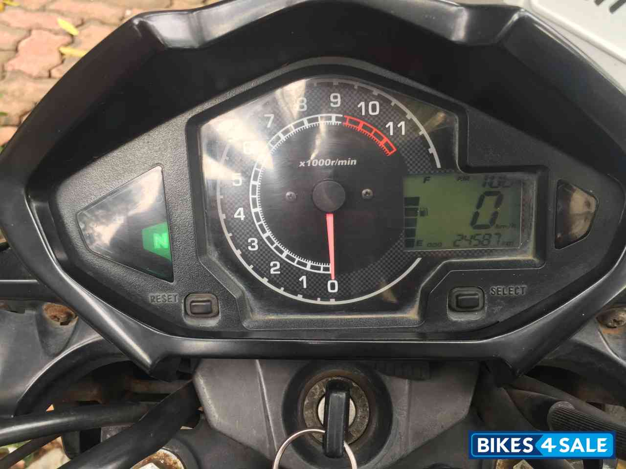 Black Honda Unicorn Dazzler