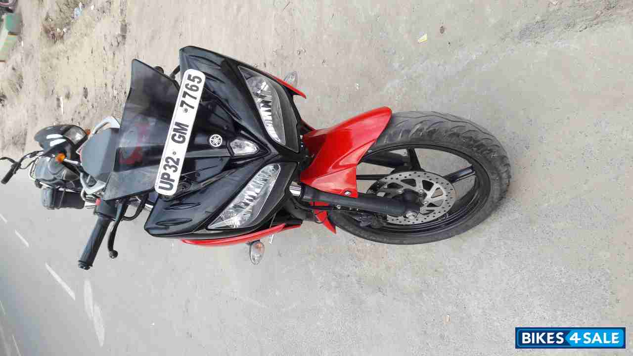 Black, Red Yamaha Fazer FI V2