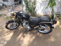 Balck Royal Enfield Thunderbird