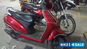 Red Honda Activa
