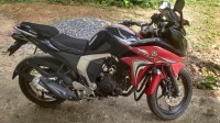 Red And Black Yamaha Fazer FI V2