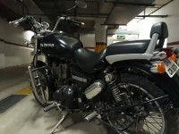 Matte Black Royal Enfield Thunderbird 500