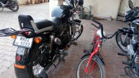 Black Royal Enfield Thunderbird 500